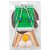 Raquete para ping pong conj. raquete+3bolas+suporte - poker (unidade) - Imagem 2