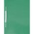 Pasta grampo trilho plastica oficio verde - acp (pct.c/10) - Imagem 1