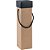 Embalagem para garrafa caixa kraft/preta 8x8x33cm - cromus (pct.c/10) - Imagem 1