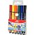 Caneta hidrografica jumbo triangular 6 cores - famix (estojo) - Imagem 1