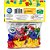Brinquedo pedagogico brincando com letras 62 pecas - pais e filhos (unidade) - Imagem 5