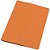 Pasta grampo trilho papel oficio laranja - polycart (pct.c/20) - Imagem 1