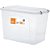 Caixa plastica multiuso pratic box 90l 66x44x45cm. - paramount (unidade) - Imagem 1
