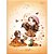 Caderno brochurao capa dura jolie 48 folhas - tilibra (pct.c/05) - Imagem 3