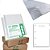 Envelope plastico oficio 4furos grosso 0,15mm - acp (pct.c/100) - Imagem 1