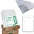 Envelope plastico oficio 4furo extra grosso 0,20 - acp (pct.c/100) - Imagem 1