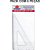 Esquadro poliestireno 60 graus 21cm - acrimet (pct.c/06) - Imagem 1