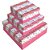 Caixa para presente com tampa md 21x21x8 4mod. - cristina (pct.c/16) - Imagem 2