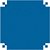 Plastico adesivo 45cmx10m pvc fosco azul - v.m.p. (rolo) - Imagem 1