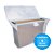 Maleta plastica com alca c/06 past.susp.kraft cristal - dello (unidade) - Imagem 4