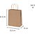 Sacola para presente kraft m 31,5x22,5x10cm - scrity (pct.c/10) - Imagem 2