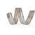 Fecho metalico prata 4mmx11cm. - cromus (pct.c/100) - Imagem 1