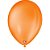 Balao 9 liso laranja mandarim - sao roque (pct.c/50) - Imagem 1