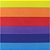 Placa em eva estampado 60x40cm arco iris 2mm - make+ (pct.c/05) - Imagem 1