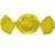 Embalagem para trufa/cone 15x16cm. amarelo - cromus (pct.c/100) - Imagem 1