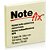Bloco de recado autoadesivo notefix 100f. 76mmx76mm amarel - 3m (unidade) - Imagem 1