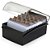 Fichario de mesa c/base plastica 6x9 preto - maxcril (unidade) - Imagem 1