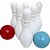 Boliche boliche mania 30cm 8pcs - leplastic (kit) - Imagem 2