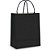 Sacola para presente lisa preta p 21x15x8cm - cromus (pct.c/10) - Imagem 1