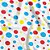 Tnt estampado 1,40m 40g poa colorido - supper (rl-25mts) - Imagem 1