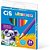Lapis de cor sextavado cis plastic 24 cores - sertic (pct.c/06) - Imagem 1