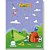 Caderno caligrafia capa dura numero 1 pauta verde 40f 70g. - tamoio (pct.c/05) - Imagem 4