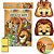 Livro infantil colorir super kit arca de noe c/giz - vale das letras (unidade) - Imagem 1