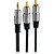 Cabo de audio p2+2rca nickel fitz 2mts. - santana centro (unidade) - Imagem 3