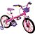 Bicicleta infantil aro 16 top girls - nathor (unidade) - Imagem 1