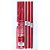 Plastico para encapar 2m 45cm vermelho - goldplas (pct.c/05) - Imagem 1
