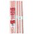 Plastico para encapar 2m 45cm xadrez vermelho - goldplas (pct.c/05) - Imagem 1