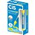 Caneta marca texto gel cis lumini amarela - sertic (cx.c/12) - Imagem 1