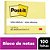 Bloco de recado post-it 657 amarelo 76x102mm c/100fls - 3m (unidade) - Imagem 2