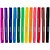 Caneta hidrografica jumbo leo e leo big 12 cores - leonora (cx.c/12) - Imagem 3