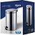 Lixeira agata inox c/pedal 5lts. - mor (unidade) - Imagem 2