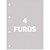 Envelope plastico oficio 4furos grosso 0,15mm - dac (pct.c/100) - Imagem 2
