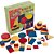 Brinquedo pedagogico madeira blocos logicos 48 pcs - carlu (unidade) - Imagem 3