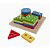 Brinquedo pedagogico madeira prancha selecao peq.16pcs geom - carlu (unidade) - Imagem 2