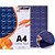 Papel carbono para lapis papel a4 azul ge 927 - gramp line (cx.c/100) - Imagem 1