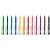 Caneta hidrografica mega hidro color 12 cores - summit (pct.c/06) - Imagem 2