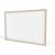 Quadro branco moldura madeira 060x040cm neo - stalo (pct.c/02) - Imagem 1