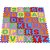 Brinquedo pedagogico eva alfanumerico 36pcs 16x16cm - carlu (unidade) - Imagem 2