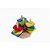 Brinquedo pedagogico madeira torre de forma geometrica 16pc - carlu (unidade) - Imagem 1