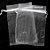 Saco de organza branco 08x10cm - gala embalagens (pct.c/10) - Imagem 1