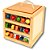 Brinquedo pedagogico casinha aramada - carlu (unidade) - Imagem 3