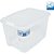 Caixa plastica multiuso gran box alta incolor 19,8l - plasutil (unidade) - Imagem 1