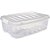 Caixa plastica multiuso gran box baixa incolor 9,3l - plasutil (unidade) - Imagem 1