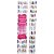 Plastico para encapar 2m 45cm letras e numeros - goldplas (pct.c/05) - Imagem 1