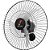 Ventilador parede super 60cm.bivolt pto - venti delta (unidade) - Imagem 1