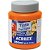 Tinta para tecido fosca 250ml laranja - acrilex (pct.c/03) - Imagem 1